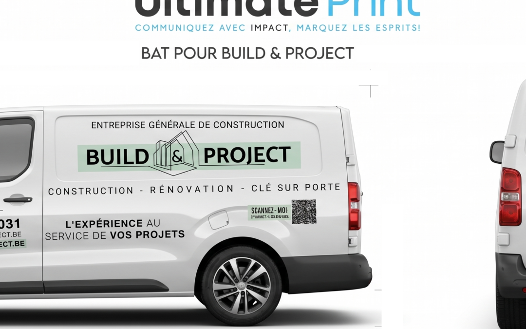 Lettrage camionnette Peugeot Expert — Build & Project