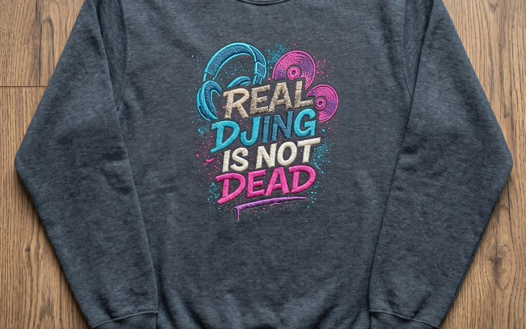 Broderie sur sweat personnalisé