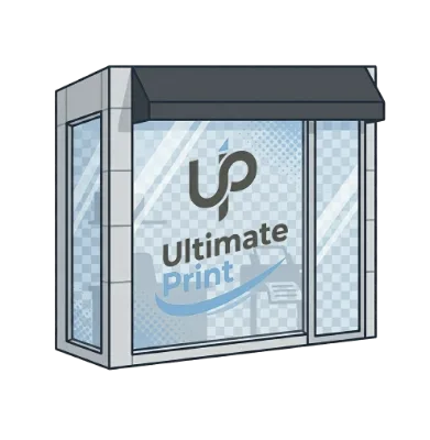 Icône lettrage vitrine Ultimate Print