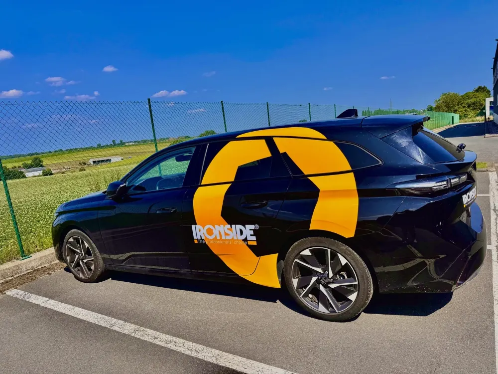 Lettrage IRONSIDE Peugeot 308 SW